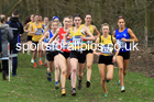 Senior Womens 2022 CAU Inter Counties Cross Country, Prestwold Hall, Loughborough.  Photo: David T. Hewitson/Sports for All Pics